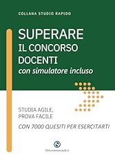 Superare concorso docenti usato  Spedito ovunque in Italia 