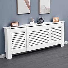 Radiator cover white for sale  Delivered anywhere in Ireland
