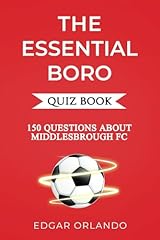 Middlesbrough quiz book for sale  Delivered anywhere in UK