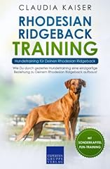 Rhodesian ridgeback training d'occasion  Livré partout en France