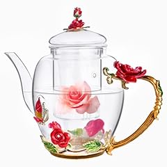 Enamel glass flower for sale  Delivered anywhere in USA 