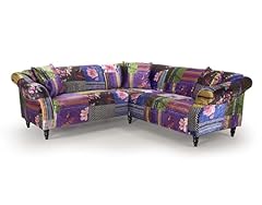 Vibrant multicoloured seater for sale  Delivered anywhere in UK