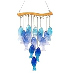 Wind chimes blue for sale  Delivered anywhere in USA 