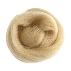 wool roving natural for sale  Delivered anywhere in UK