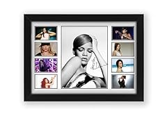 Rihanna signed poster for sale  Delivered anywhere in UK