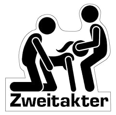 Aufkleber sticker zweitakter gebraucht kaufen  Wird an jeden Ort in Deutschland