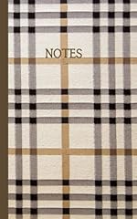 Notes plaid pattern for sale  Delivered anywhere in UK