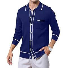 Men button polo for sale  Delivered anywhere in UK