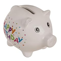 Keramik sparschwein happy gebraucht kaufen  Wird an jeden Ort in Deutschland
