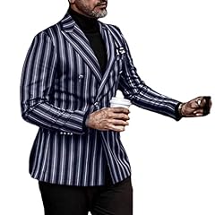 Men stripe suit for sale  Delivered anywhere in UK