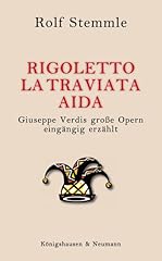 Rigoletto traviata aida gebraucht kaufen  Wird an jeden Ort in Deutschland