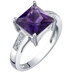 Peora amethyst diamond for sale  Delivered anywhere in USA 