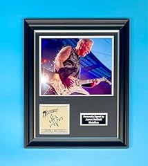 James hetfield signed for sale  Delivered anywhere in UK
