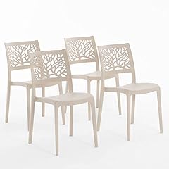 Chaises flora résine d'occasion  Livré partout en France