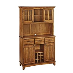 Buffet of Buffets Cottage Oak with Wood Top by Home for sale  Delivered anywhere in USA 
