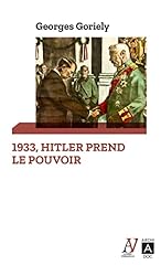 1933 hitler prend d'occasion  Livré partout en Belgiqu