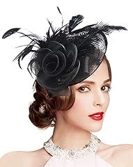 Sinamay fascinator headbang for sale  Delivered anywhere in UK