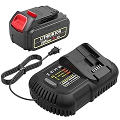 Djsanu 20v 6000mah for sale  Delivered anywhere in USA 