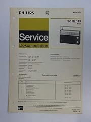 Philips service dokumentation gebraucht kaufen  Wird an jeden Ort in Deutschland