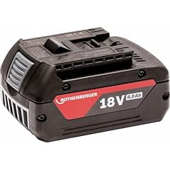 Rothenberger bp18 batteria usato  Spedito ovunque in Italia 