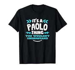 Paolo personalized gift for sale  Delivered anywhere in Ireland