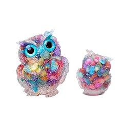 Colorful crystal owl for sale  Delivered anywhere in UK