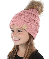 Kids pom beanie for sale  Delivered anywhere in USA 