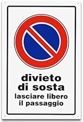 Machieraldo cartello divieto usato  Spedito ovunque in Italia 