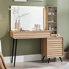 Fluted makeup vanity for sale  Delivered anywhere in USA 
