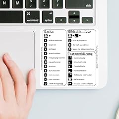 Mac shortcuts aufkleber gebraucht kaufen  Wird an jeden Ort in Deutschland