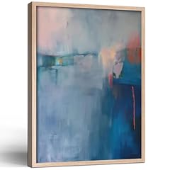 Framed blue abstract for sale  Delivered anywhere in USA 