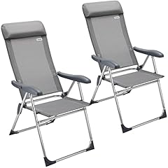 Casaria aluminium chairs for sale  Delivered anywhere in UK