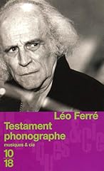 Testament phonographe d'occasion  Livré partout en Belgiqu