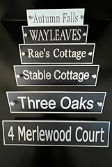 Metal house sign for sale  Delivered anywhere in UK