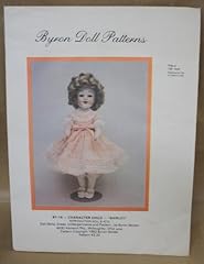 Byron doll pattern for sale  Delivered anywhere in USA 