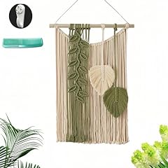 Macrame boho feather for sale  Delivered anywhere in USA 