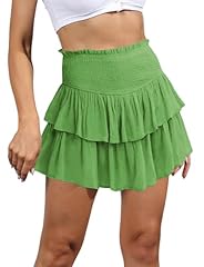 Green skirt women for sale  Delivered anywhere in USA 