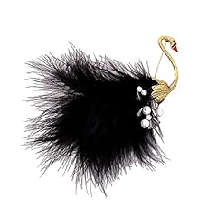 Vintage feather swan for sale  Delivered anywhere in USA 