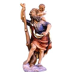 Saint christopher wooden for sale  Delivered anywhere in UK