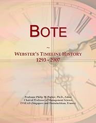 Bote webster timeline for sale  Delivered anywhere in UK