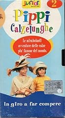Vhs pippi calzelunghe usato  Spedito ovunque in Italia 