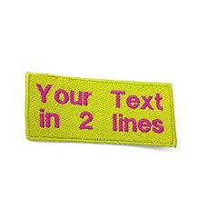 Personalized embroidered patch for sale  Delivered anywhere in UK