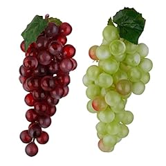 Realistic plastic grape for sale  Delivered anywhere in UK