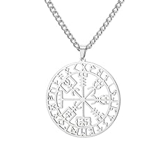 Amaxer vegvisir collana usato  Spedito ovunque in Italia 