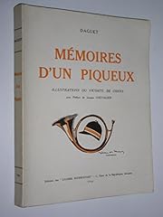 Daguet. mémoires piqueux d'occasion  Livré partout en France