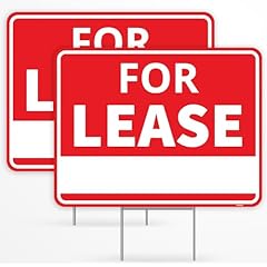 2pc lease sign for sale  Delivered anywhere in USA 