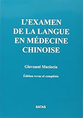 Examen langue medecine d'occasion  Livré partout en France
