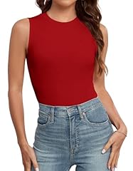 Womens sleeveless racerback for sale  Delivered anywhere in USA 
