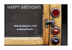 Happy birthday morris for sale  Delivered anywhere in UK