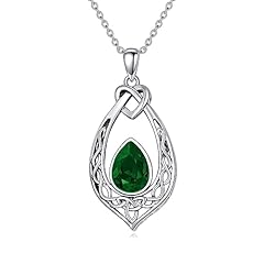 Celtic knot emerald for sale  Delivered anywhere in UK